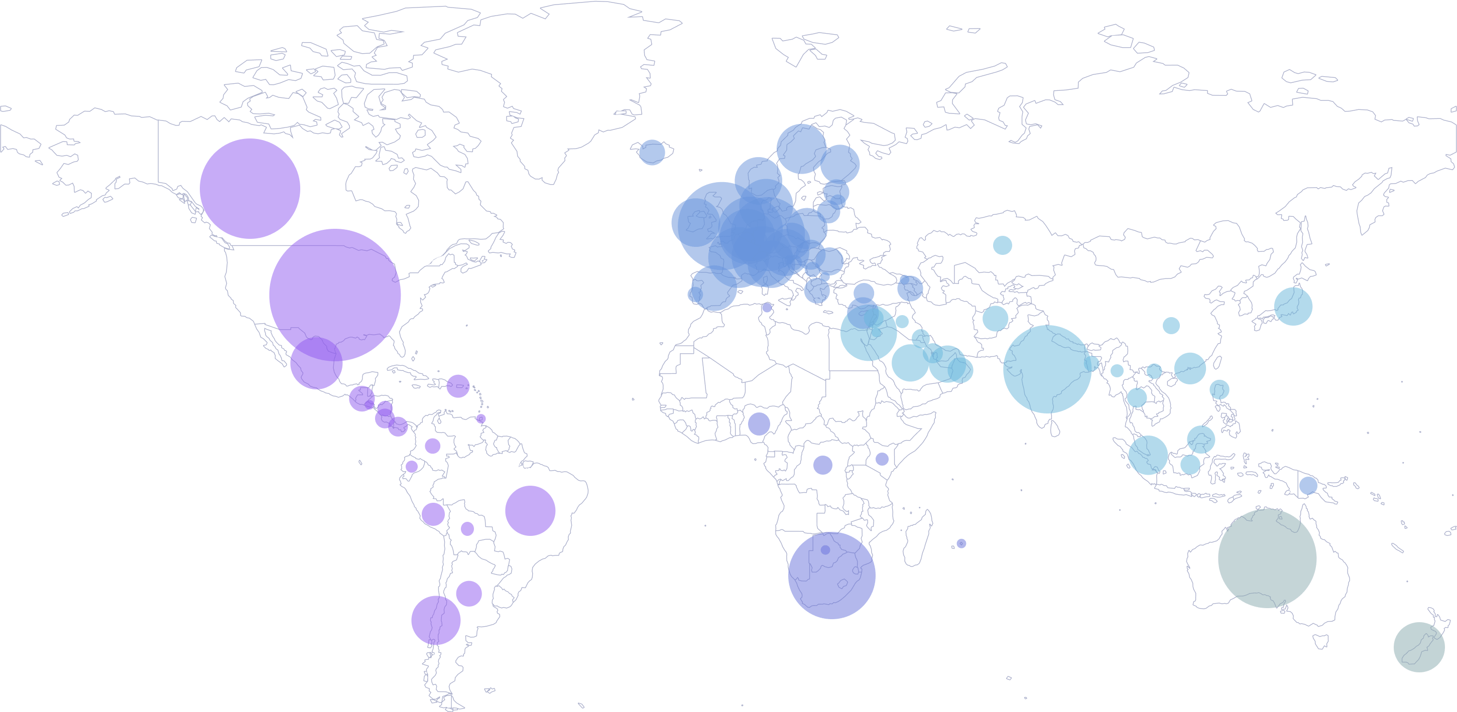 Domains map